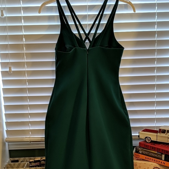 Likely Sexy Column Crisscross Evening Gown - Picture 6 of 8